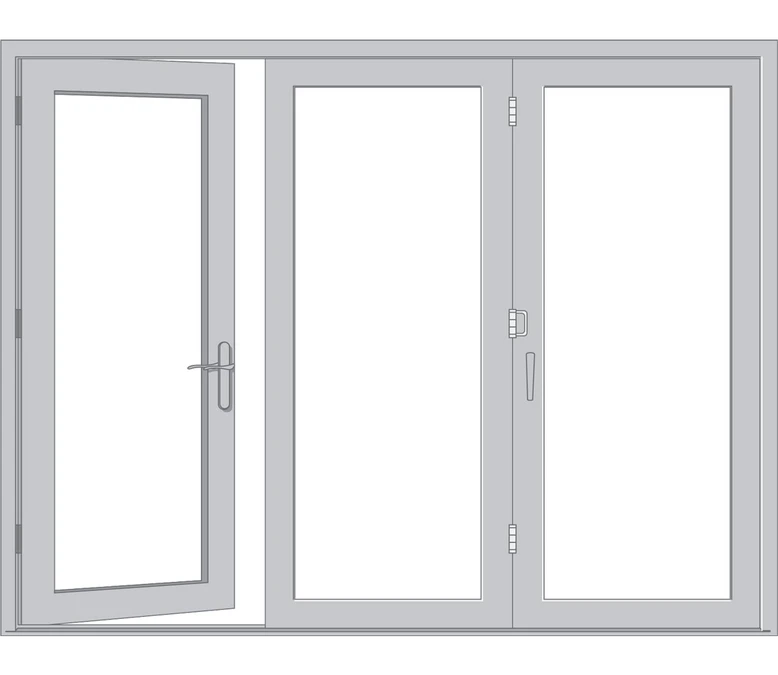 Fort Myers Pella Architect Reserve Series Contemporary Bifold Patio Door